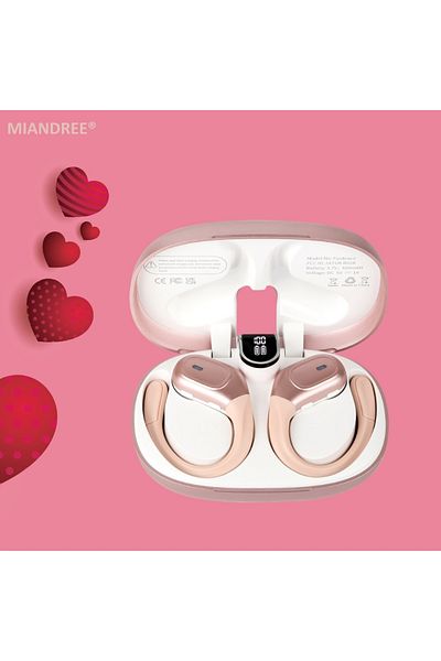 MIANDREE Casti Wireless Sport, MIANDREE® ActiveBuds, True Wireless, Bluetooth 5.3, In-Ear, Microfon