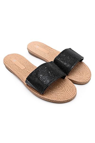 Tmall Women's Casual Slippers, SA39, Black