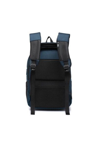 SMART BAGS C-Active Business Oxford Fabric Backpack with Laptop Compartment and USB Port