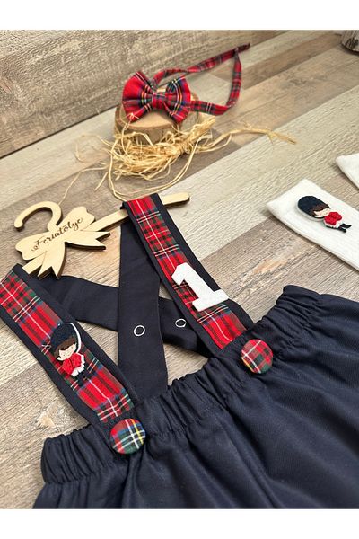 Feriatolye Lead Soldier Concept 1 Year Old Birthday Salopeti