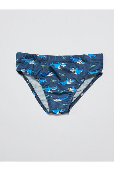 LC Waikiki Бързосъхнещи момчешки бикини с шарки (S1)