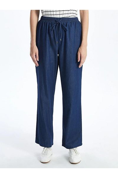 LC Waikiki LCWAIKIKI Classic γυναικείο τζιν παντελόνι με ελαστική μέση (S5)