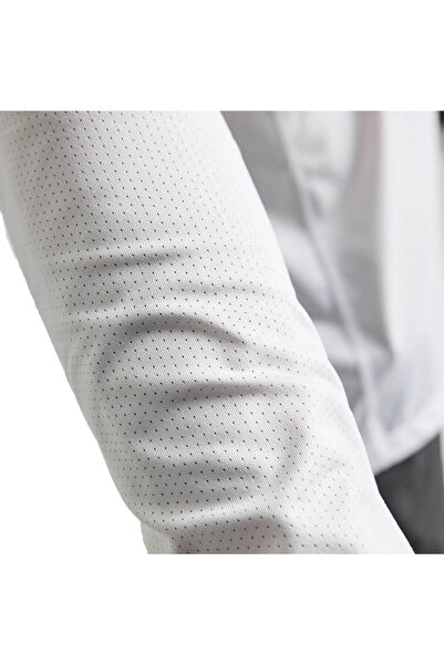 Slam Ανδρικό λευκό μπουφάν Sunblock Ls