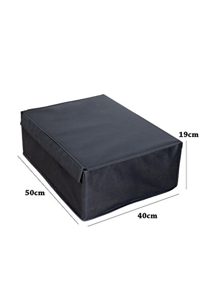 FORSACE Multi-Purpose Laundry Storage Organization Etc. under Base Bin Box 50X40X19 cm Anthracite