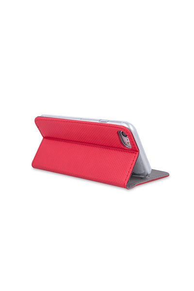 OEM Book-type case, compatible with Samsung Galaxy A13 4G, stand function, card pocket, red