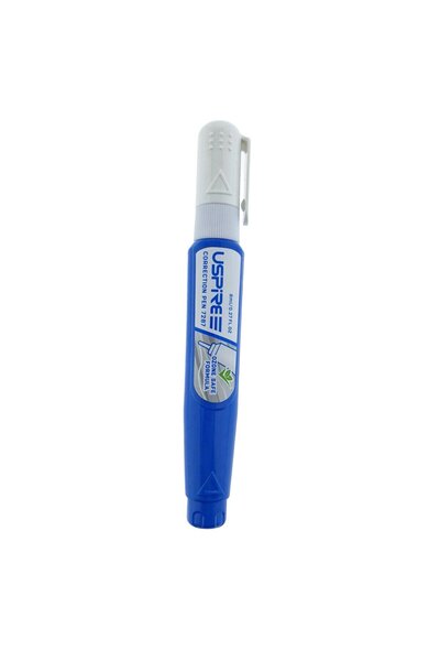 OEM Stilou corector cu vârf de 7 mm, capacitate de 8 ml, model Correction Pen 97387, lungime 127 mm, uscare rapidă