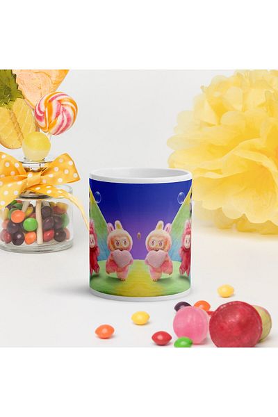 Intisimo Ceramic mug, LABUBU, The Monsters Big Into Energy, 330ml