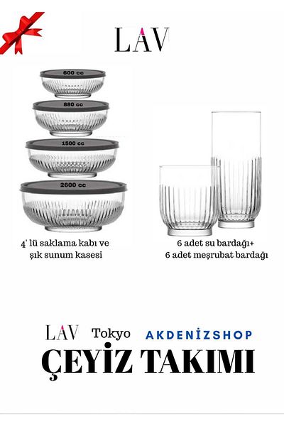 LAV Tokyo 20 Piece Mediterranean Dowery Set