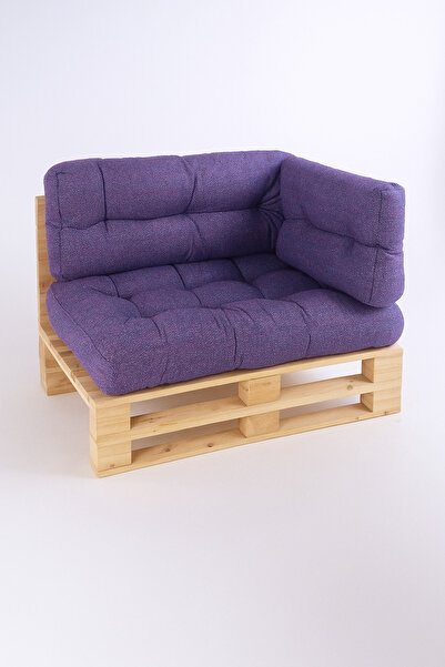 beyzima 120x80 Palet Minder Seti Bahçe Mobilyası Bahçe Minderi İç Mekan Yer Minderi