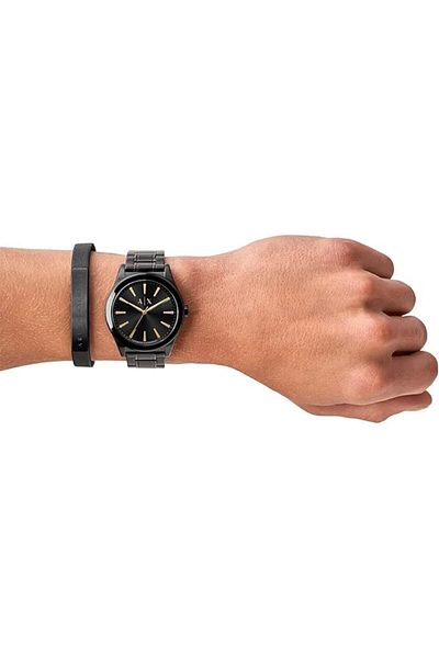 Armani Exchange Men's Watch, Armani Exchange, Nico AX7102, Set with Bracelet