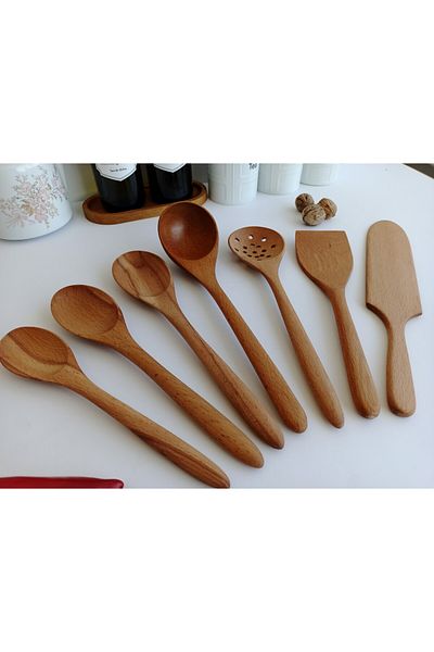 AYSAN Set of Wooden Spoon Dowry Handmade.
