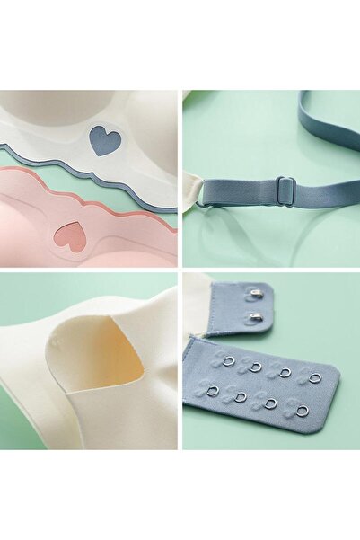 pae Безшовна, не провисаюча, без лазерного різання, знімні вкладиші, що створюють відчуття легкості, бюстгальтер-невидимка.