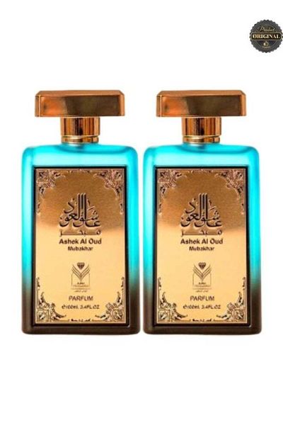 ALMAS PERFUMES 2 Pieces Ashek Al Oud Perfume 100ML