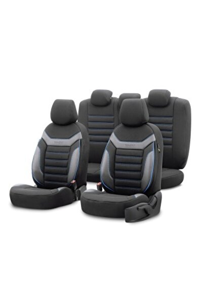 Umbrella Set huse individuale albastre pentru scaune, umbrelă