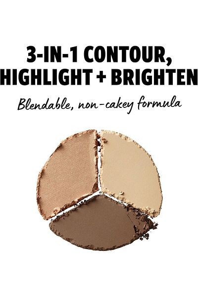 NYX Professional Makeup 3 Steps to Sculpt, Face Sculpting Contour Palette - Light