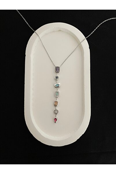 Luna Y Model Color Steel Fenomen Necklace