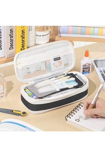 womistore Θήκη για στυλό Kavai Κουτί μολυβιών πολλαπλών λειτουργιών πολλαπλών τμημάτων