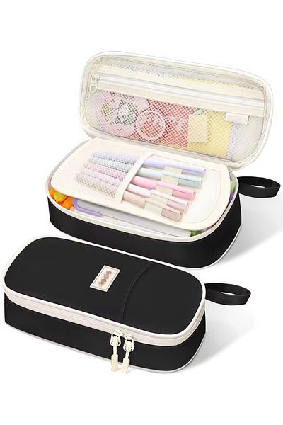womistore Θήκη για στυλό Kavai Κουτί μολυβιών πολλαπλών λειτουργιών πολλαπλών τμημάτων