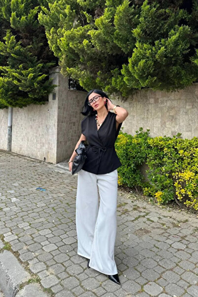 KauFurn Bağlama Detaylı Yelek