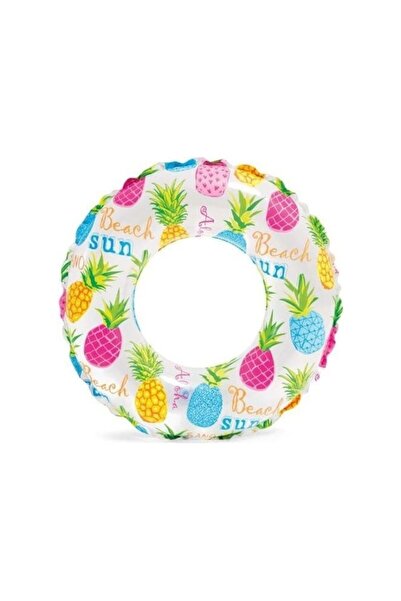 Intex Desenli Simit 61 Cm Çok Renkli