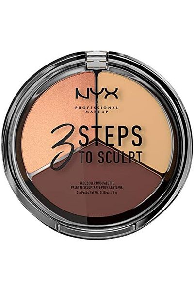 NYX Professional Makeup - Three Steps Face Contour Palette
