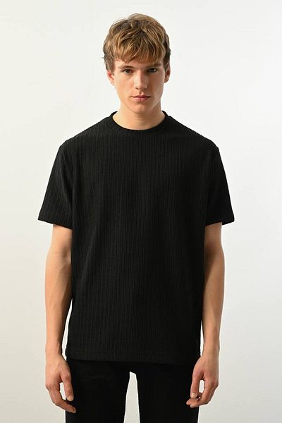 MARRAKECH Crew Neck Textured Men's T-Shirt