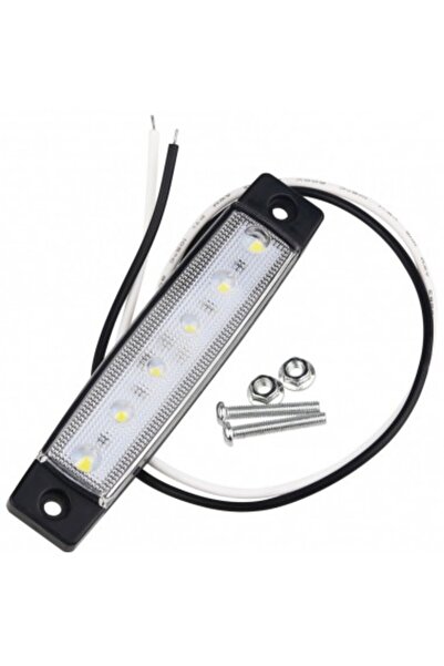 Xenon Bright Lumină de marker auto LED 12V Alb LG-6SMD-12V-ALB