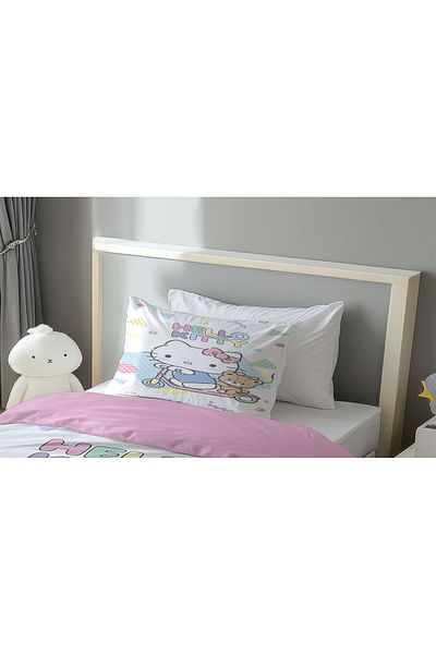 Şen Dekorasyon Hello Kitty and Friend Children's Pillow Case