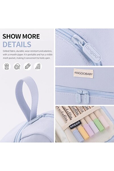 womistore Kavai Пенал для олівців Пенал для олівців багатофункціональний з декількома відділеннями