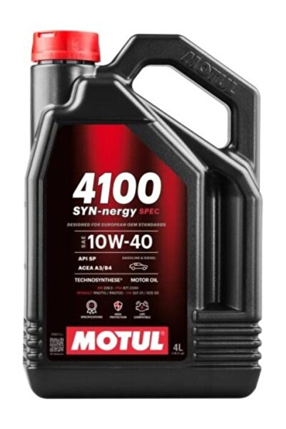 Motul Ulei de motor 4100 Syn-Nergy Spec 10W-40 4L