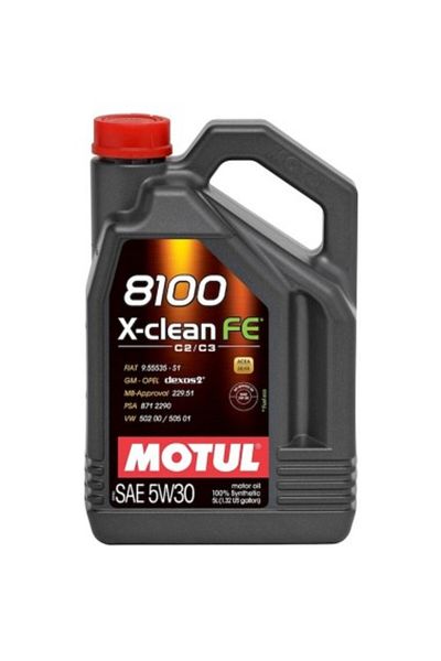 Motul Ulei de motor auto Motul 8100 X-Clean Fe, 5W30, 5L
