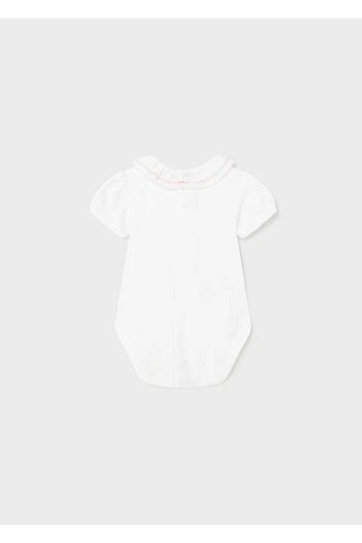 MAYORAL Baby Jumpsuit White Collar (0-1 Month, 55 cm)