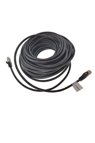 Lanberg FTP shielded cable, Lanberg 41898, cat 6, 2xRJ45 plug, length 20m, AWG 26, 250 MHz, ethernet, black