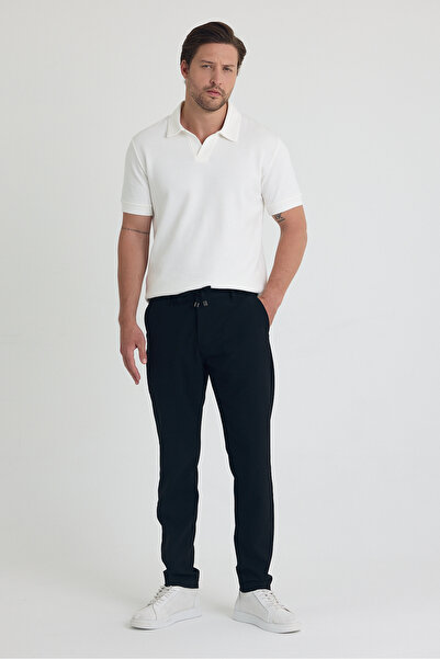 BABBOSS Slim Fit Kanvas Keten Pantolon