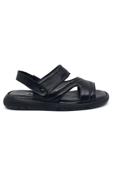 Taşpınar Ayakkabı 100% Genuine Leather Inside and Outside Orthopedic Men's Summer Comfortable Seamless Sandals Slippers 40-45