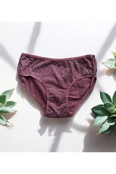 Emsay Store 3-Piece Women's High Waist 100% Cotton Panties
