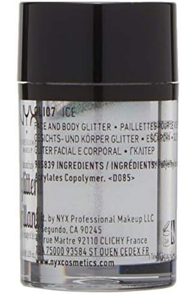 NYX Professional Makeup , Face & Body Glitter - Ice 07