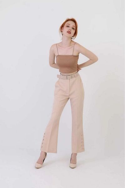 Lacesta Button Detailed Trousers