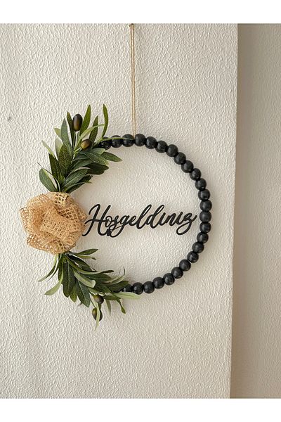 Home Olive Welcome Door Ornament