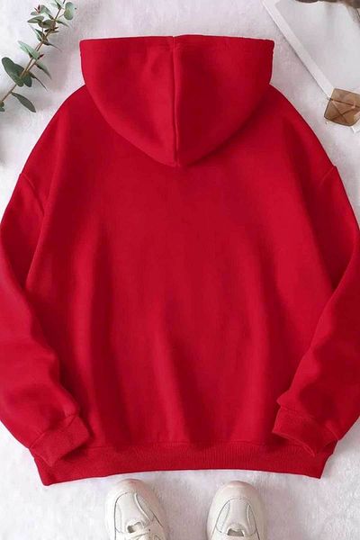 ModaSphere Panda Printed Hooded Sweatshirt