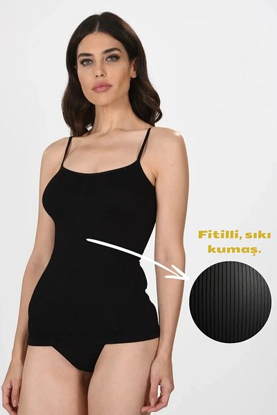 CUBBUX Women's Seamless Corset Recovery Tank Top with Rope Straps (100% Shrinks the Size)