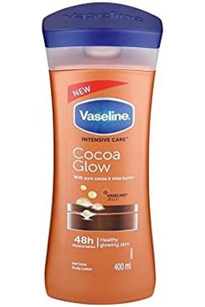 Vaseline Intensive Care Cocoa Glow 48H Body Lotion-Imported, 400 ml (Pack of 1)