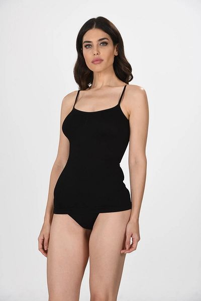 CUBBUX Women's Seamless Corset Recovery Tank Top with Rope Straps (100% Shrinks the Size)