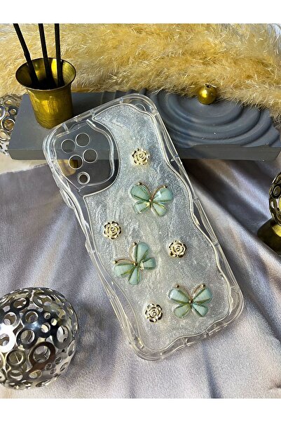 Rivor حافظة متوافقة مع هاتف Samsung Galaxy A12 & M12 مع غطاء منقوش على شكل فر...