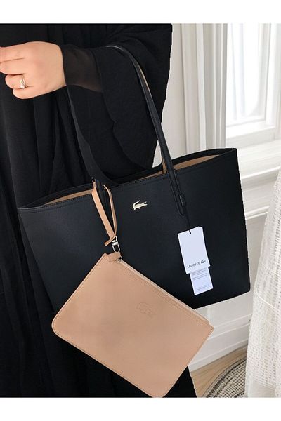 Lacoste Beautiful and cute Lacoste bag, large size, first class master