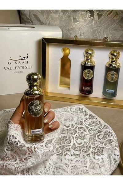 GISSAH طقم عطور قصة فالي سيت 3*90