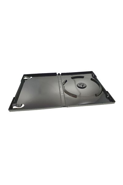Omega 14mm DVD Case - Glossy Black, Scratch Resistant - Premium Protection