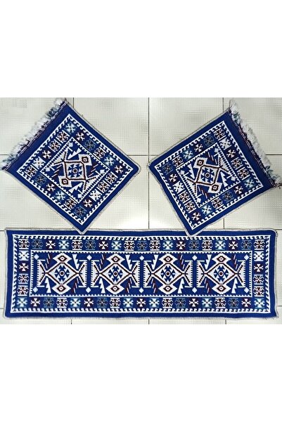 Voho Tekstil Oto Koltuk Kilim Seti - Ön Ve Arka Koltuk Üstü 3 Parça Takım - M...