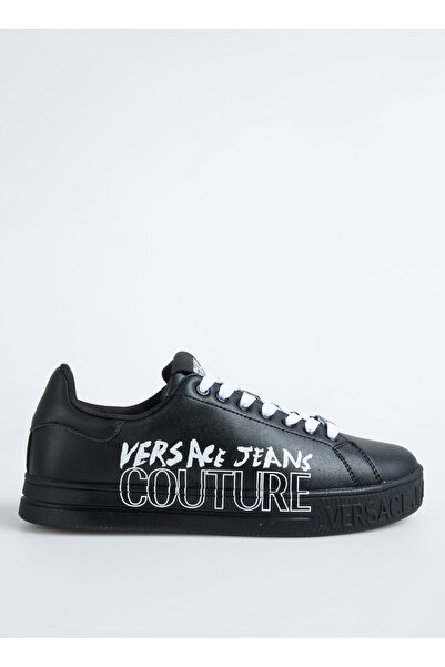 VERSACE JEANS COUTURE Siyah Erkek Sneaker FONDO COURT 88 DIS. SKC