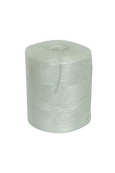 MR RZN STORE Sack Mouth Rope 100 Percent Fibrilized Nylon Rope White 1000 Gr 1 Piece